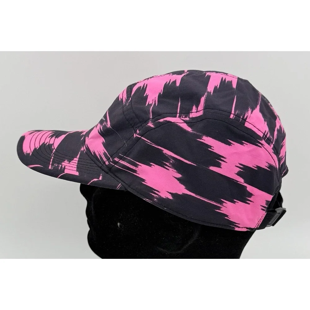 Nike Dri-Fit AW84 5-Panel Hat Cap Running Pink‎ Reflective OSFA Cycling NWOT NOS